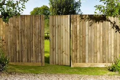 Timber Gates