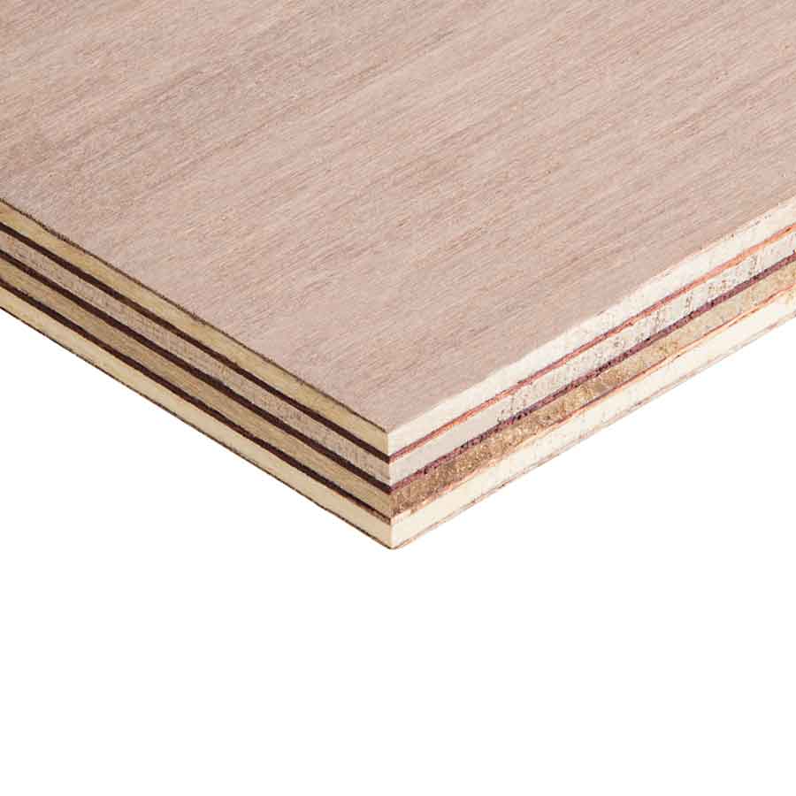 12mm x 1220mm x 2440mm Marine Hardwood Plywood