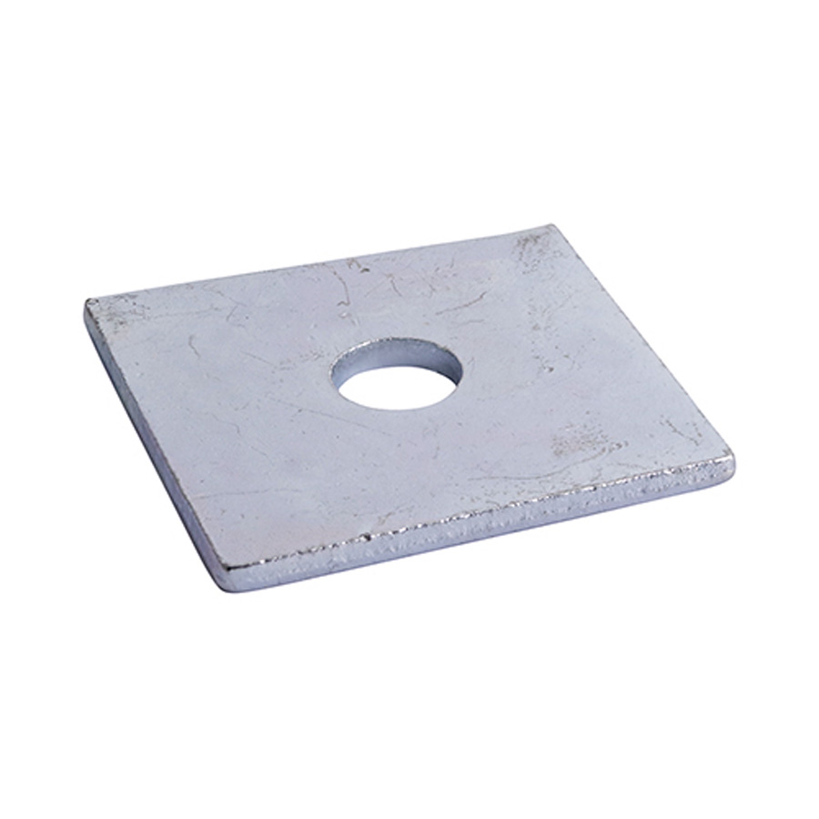 Timco 1050WHSPZB M10 x 50mm x 50mm x 3mm Zinc Square Plate Washer Pack of 30
