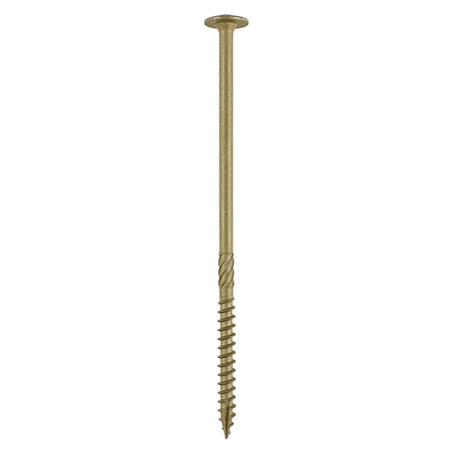 Timco 175IN 6.7mm x 175mm Hex Timber Frame Construction Screw Pack of 50