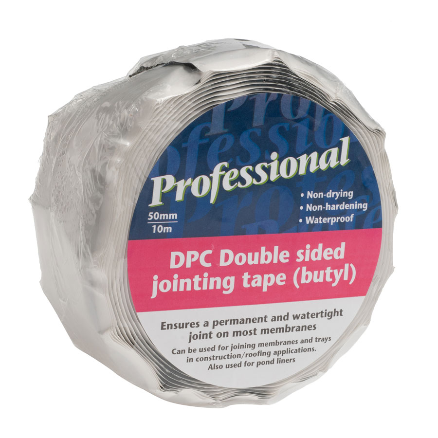 Ultratape Professional 10m x 50mm DPC Butyl Double Sided Jointing Tape