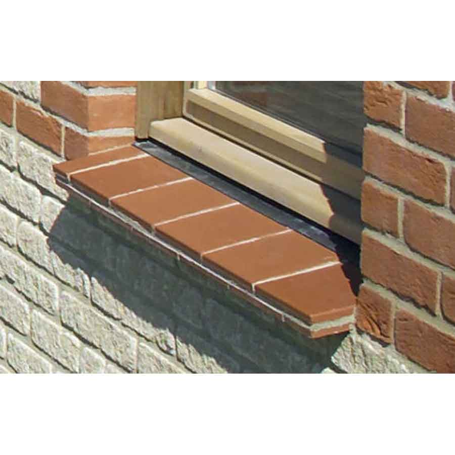 Marley 265mm x 165mm Red Clay Creasing Tile