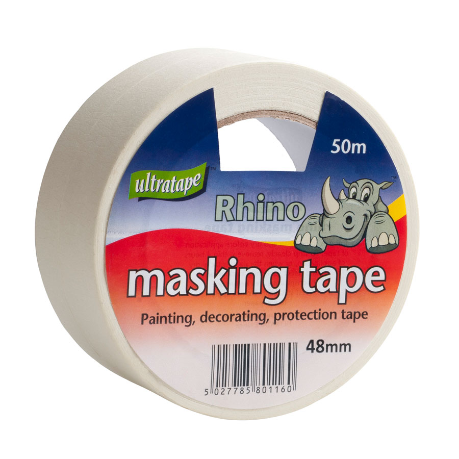 Ultratape Rhino 50m x 48mm Multi-Purpose Masking Tape