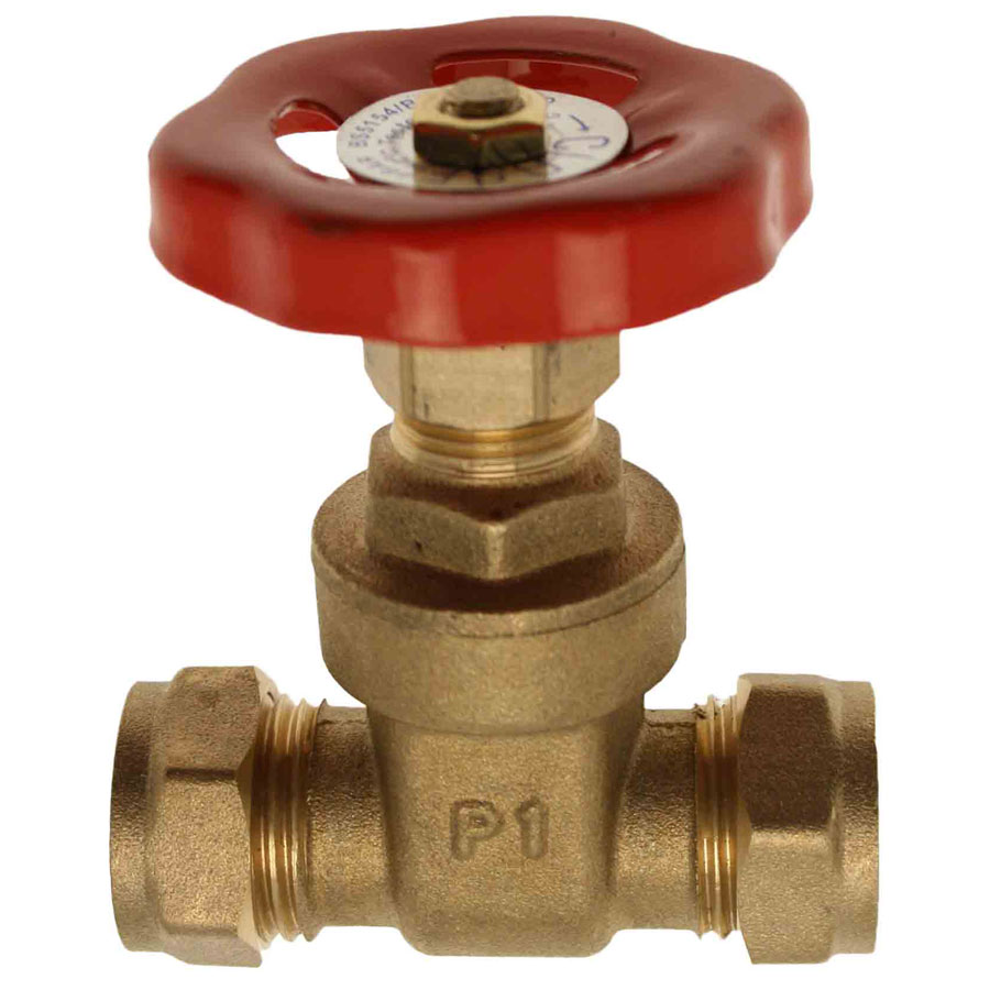 Embrass Peerless 302209 15mm Brass BS5154 WRAS Approved Gate Valve