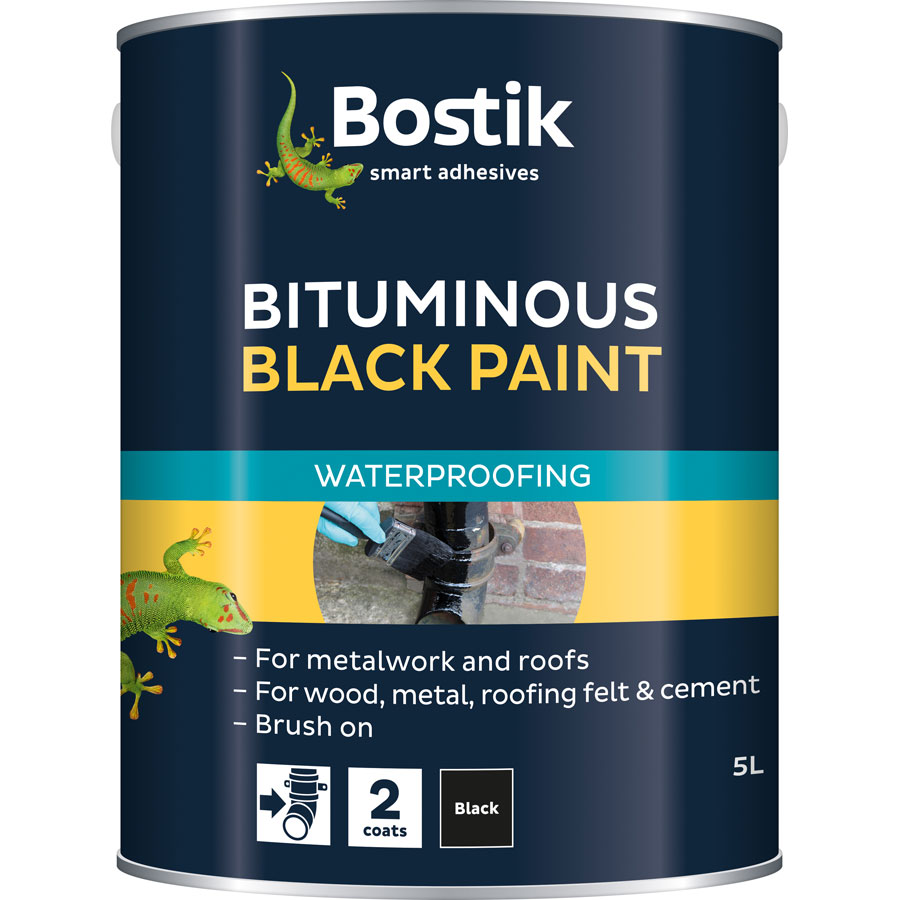 Bostik 5 Ltr Black Bituminous Paint