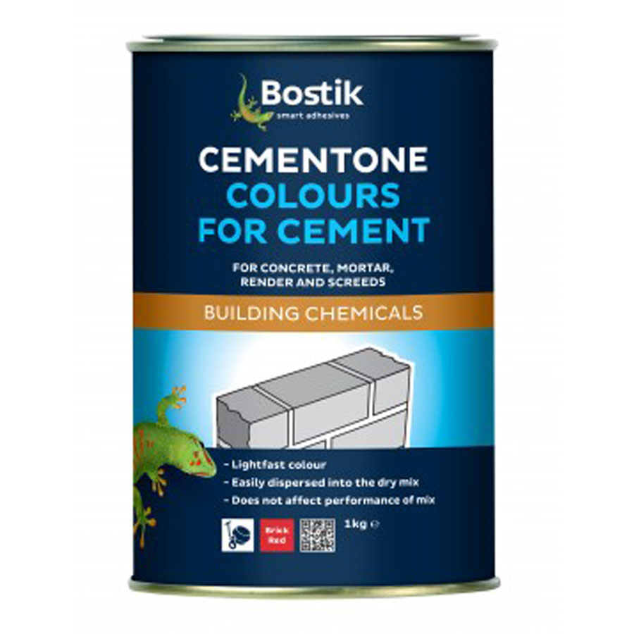 Bostik No1 Brick Red Cementone Colour For Cement 1Kg