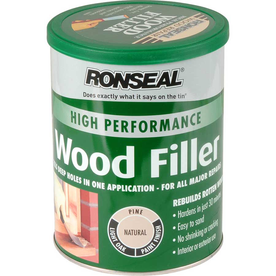 Ronseal 32287 High Performance Natural Wood Filler 1 Kg Hevey Building Supplies