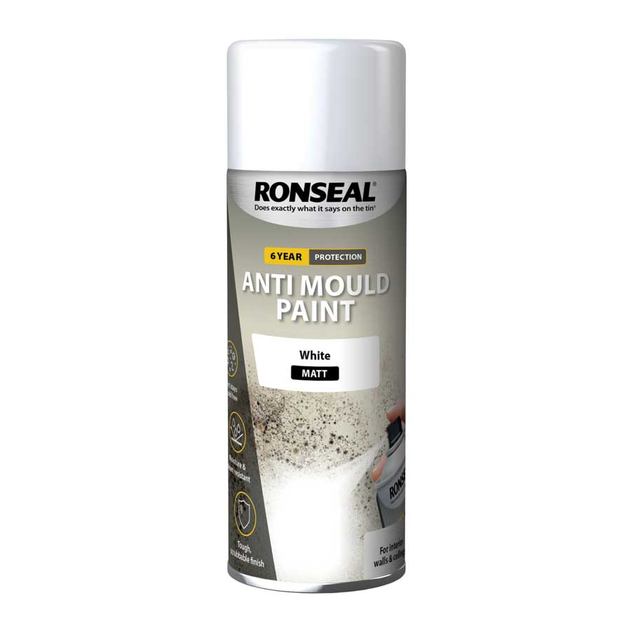 Ronseal 37481 6 Year Anti Mould Aerosol 400ml