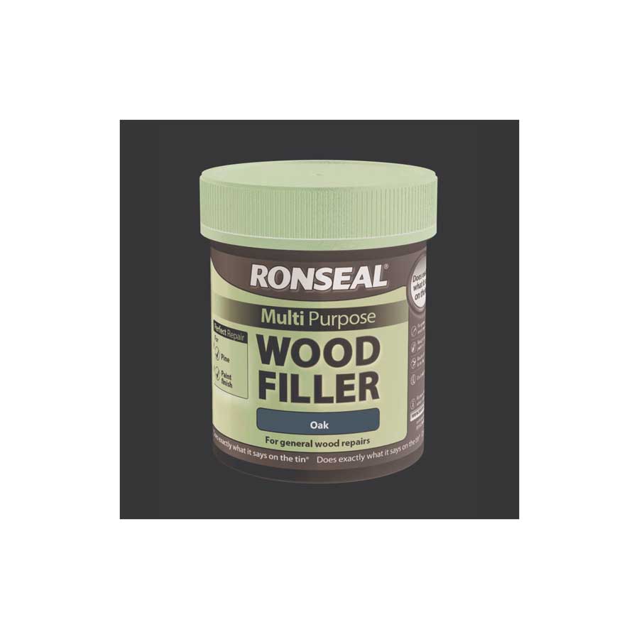 Ronseal 37529 Multi Purpose Oak Wood Filler 250gm