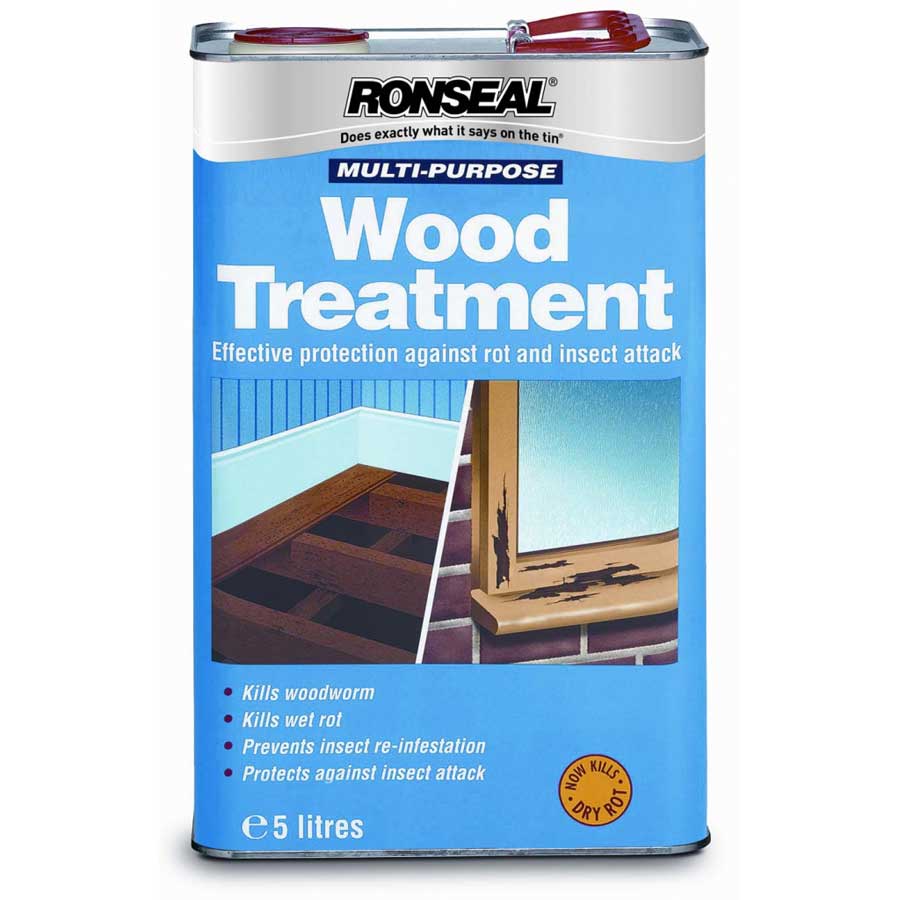 Ronseal 5Lt Multipurpose Wood Treatment Hevey Building Supplies