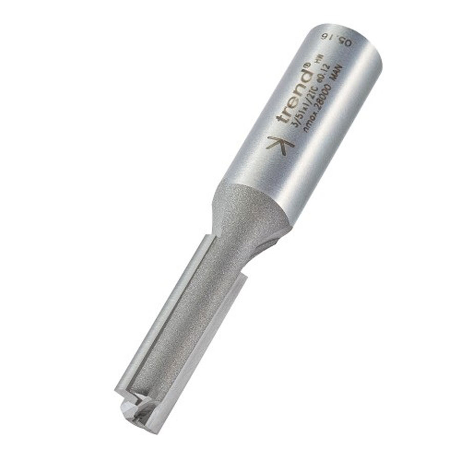 Trend 3/51X1/2TC 9.5mm Two Flute Cutter