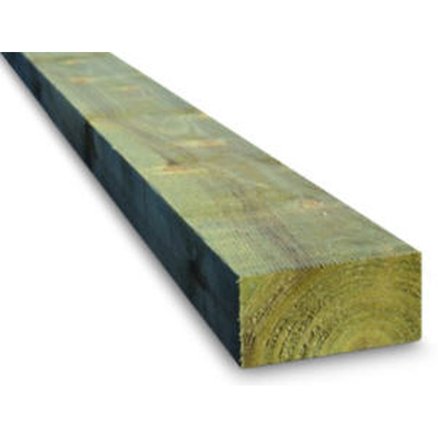 125mm x 250mm x 3m Green Treated Timber Sleeper