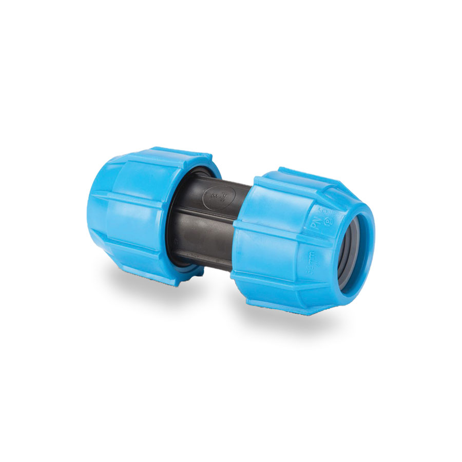 Polypipe Polyfast 40032 MDPE Plastic Straight Coupler 32mm