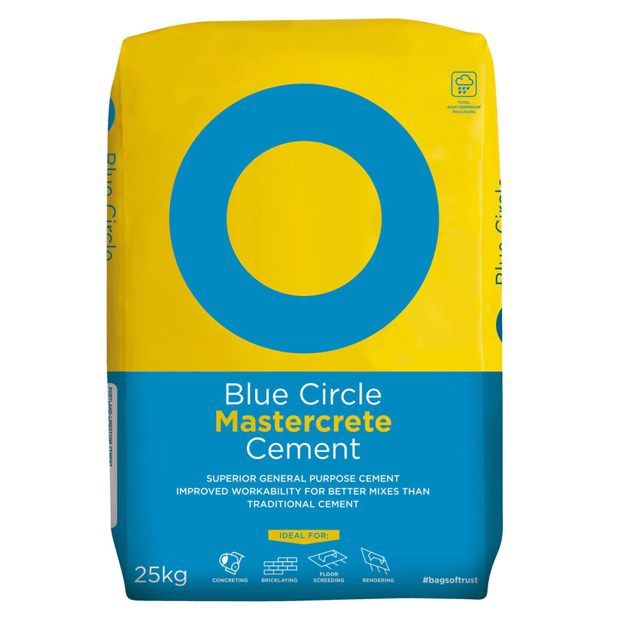Blue Circle Mastercrete Cement 25Kg Bag