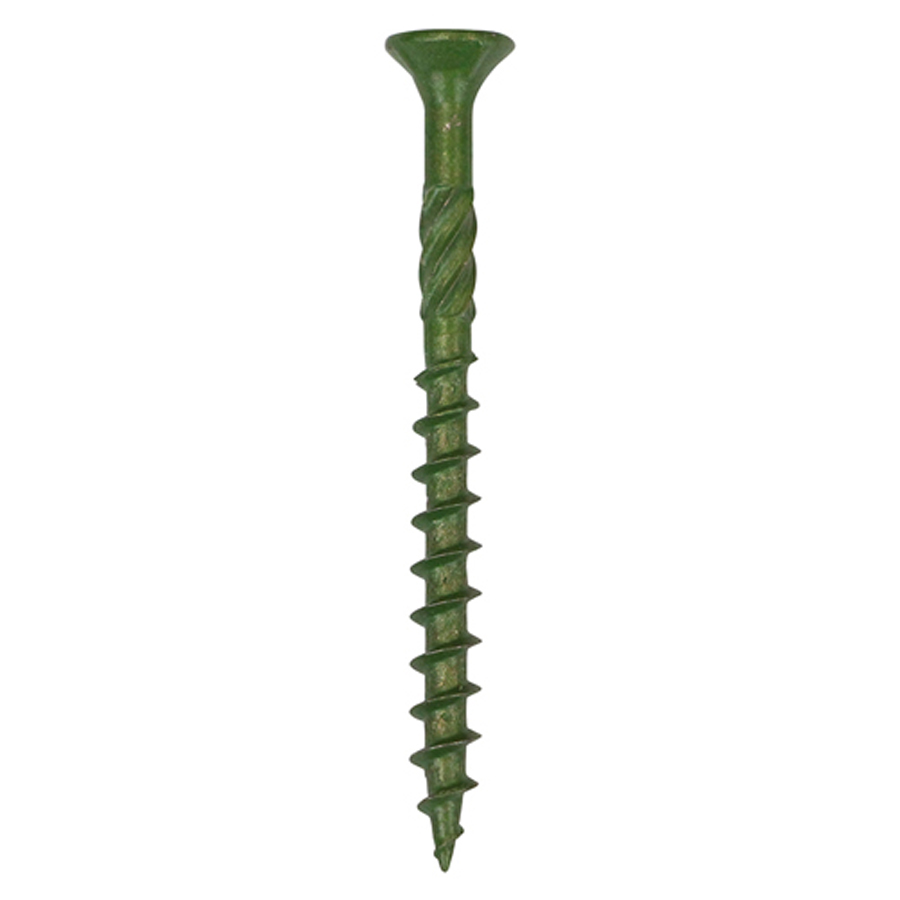 Timco 60SOLOD200 4.5mm x 60mm Pozi Green Solo Decking Screw Pack of 200