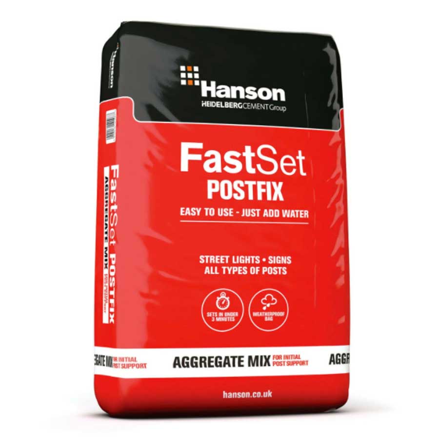 Hanson Fast Set Post Fix Concrete 20Kg Bag
