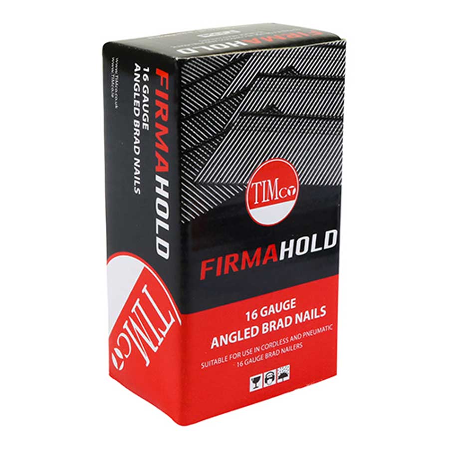 Timco ABSS1650 50mm Firmahold 16G Angled Collated Brad Nails Pack of 2000