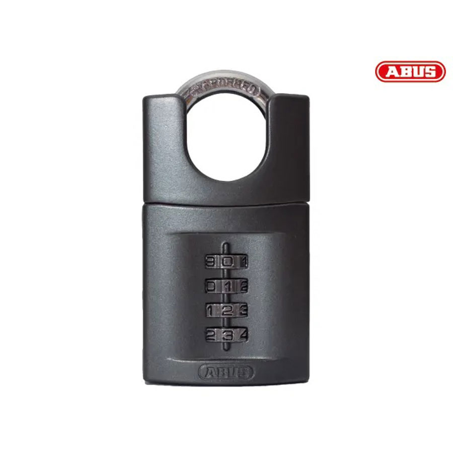 ABUS 158 50mm Die-Cast Body Closed Shackle 4 Digit Combination Padlock