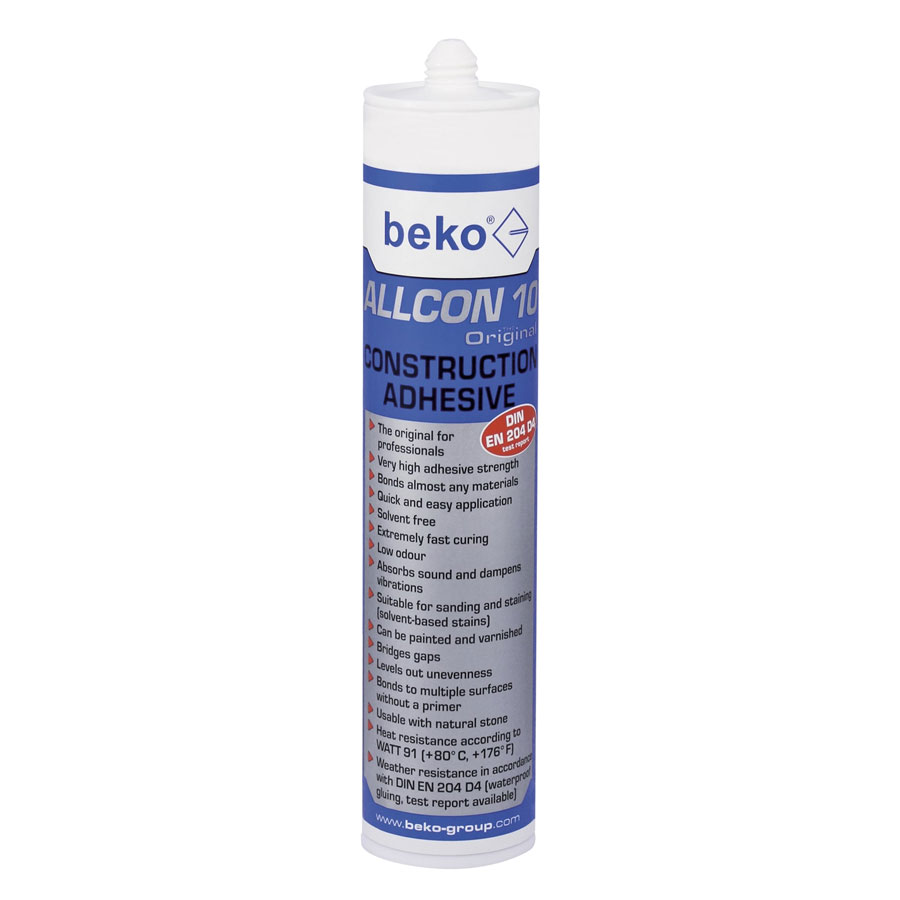 Beko 260 100 310EN 310ml Allcon 10 Construction Adhesive