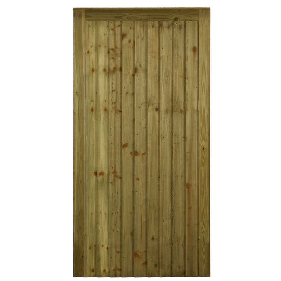 Charltons COUS0.9 Featheredge 900mm x 1778mm Country Side Timber Gate
