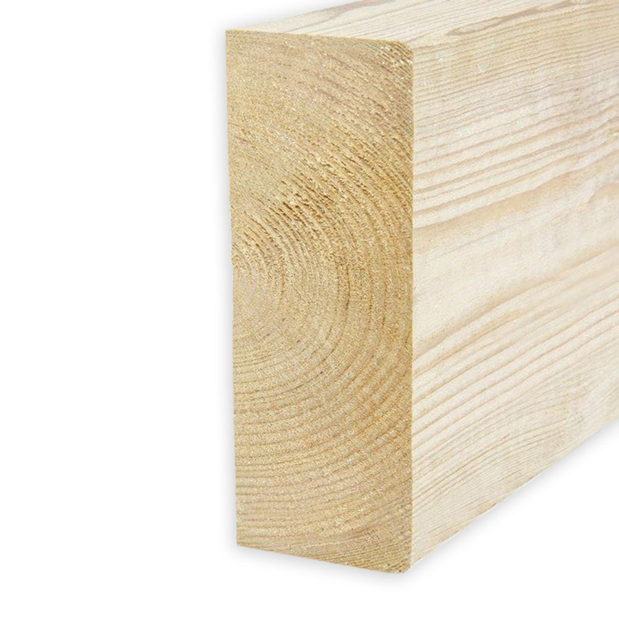 47mm x 150mm x 3m C16/C24 Dry Graded Regularised Untreated Timber