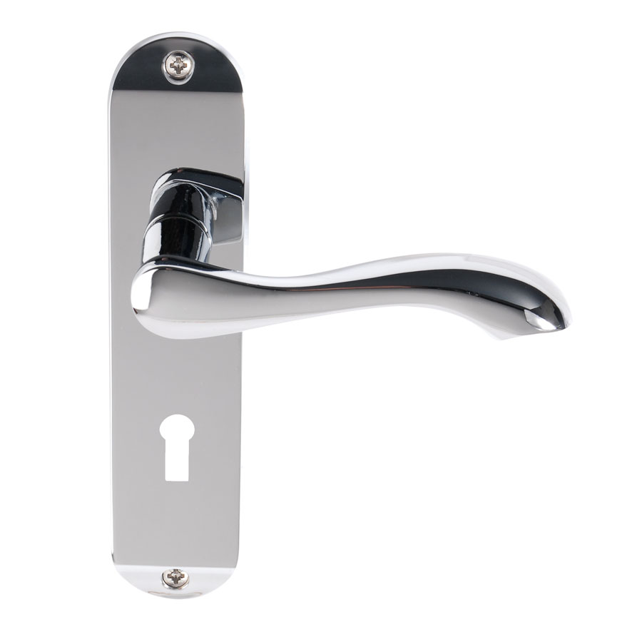 Dale Hardware 58940 PCP Stretton Suite on Backplate Lock Door Handle Pair