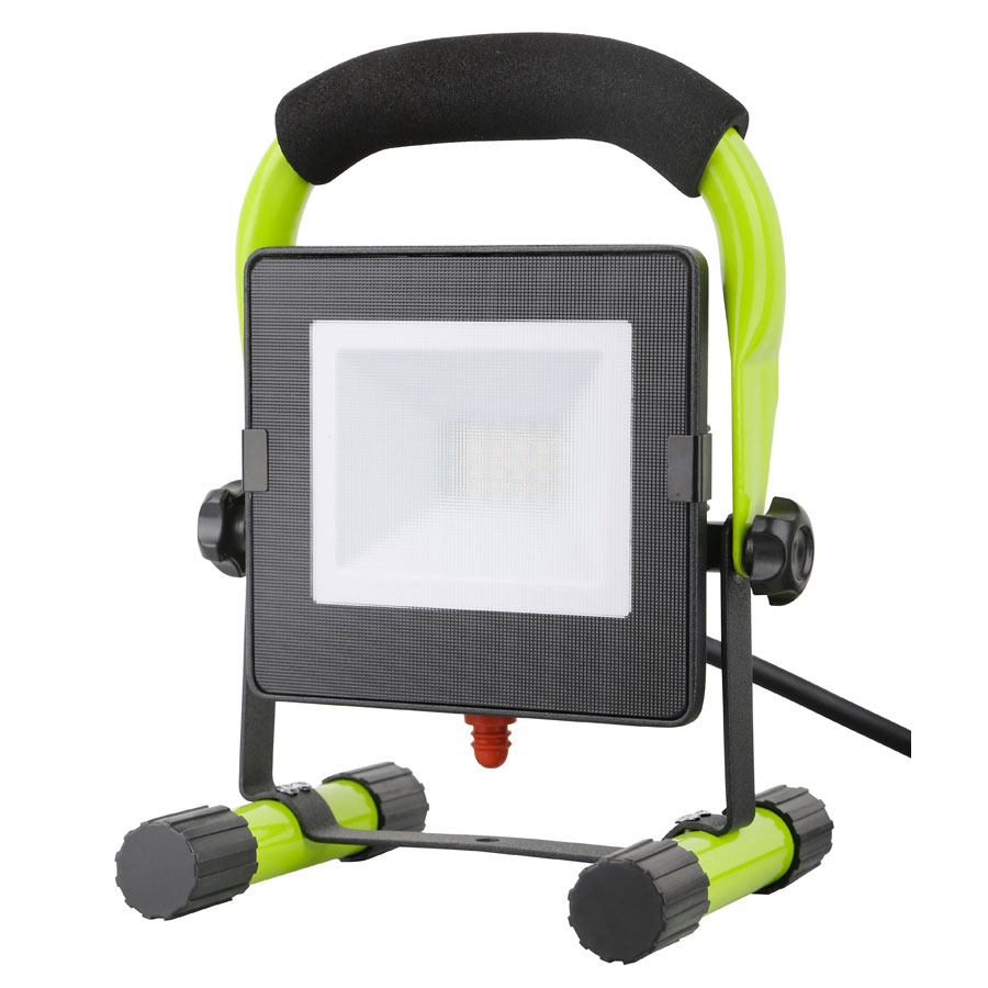 Luceco EFLDW10B50 Green 10W 800lm LED Eco Portable Work Light