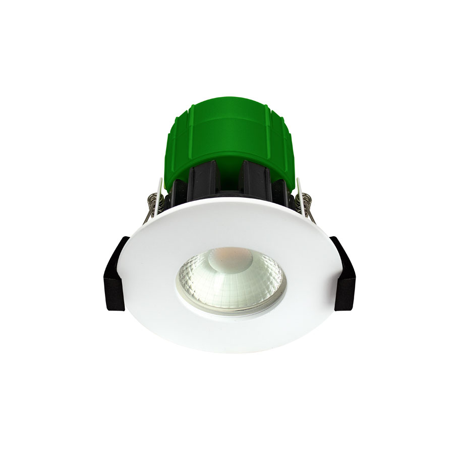 Luceco EFT60WCC White 6W 600lm IP65 Ftype Colour Change Downlight