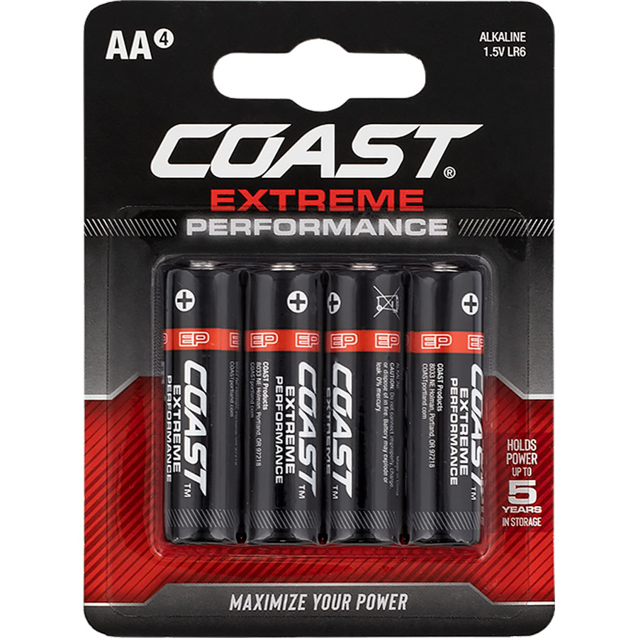 Coast AA Batteries Pack of 4