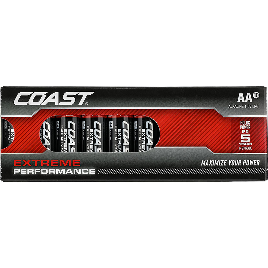 Coast AA Batteries Pack of 10