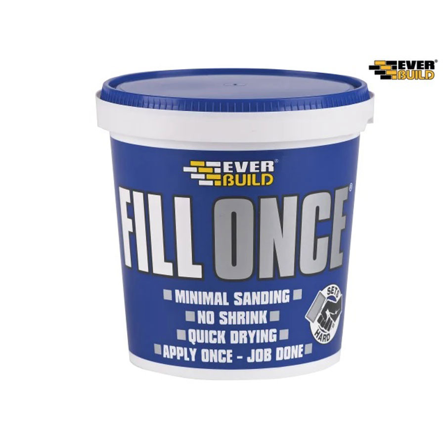 Everbuild FILLONCE03 Ready Mix White Fill Once 325ml
