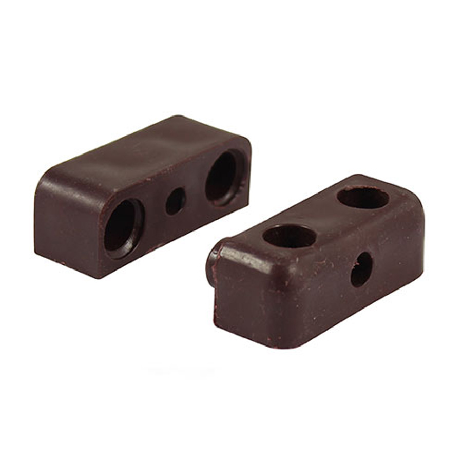 Timco KDBROWNP 35mm x 25mm x 12mm Brown Knock Down Block Pack of 4