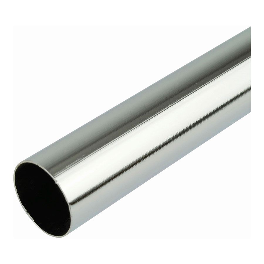 LCT2512 25mm x 1200mm Round Chrome Plated Tube