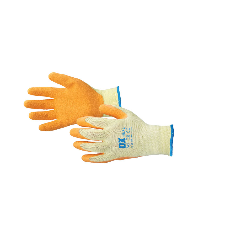 OX OX-S241609 Latex Grip Large Gloves