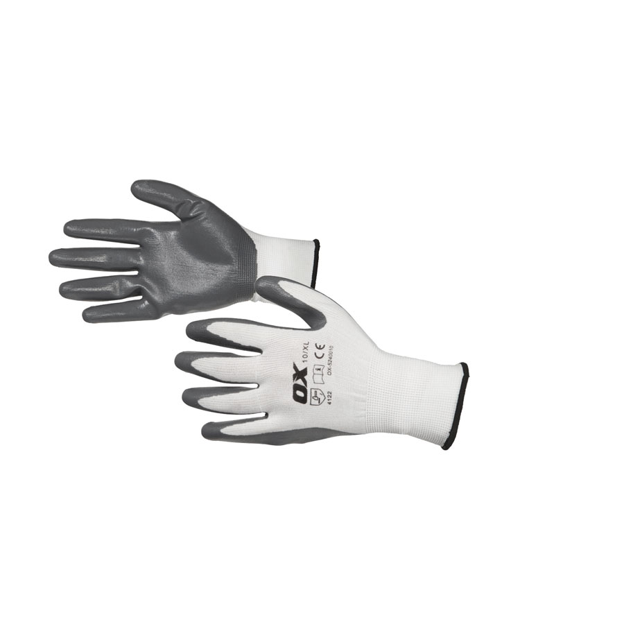 OX OX-S249009 Nitrile Flex Large Gloves