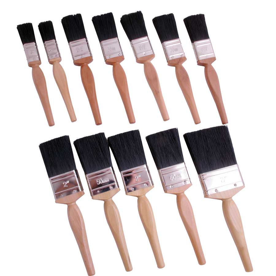 Prodec PBSDD Painter's Dozen Paint Brush Pack of 12 Hevey Building
