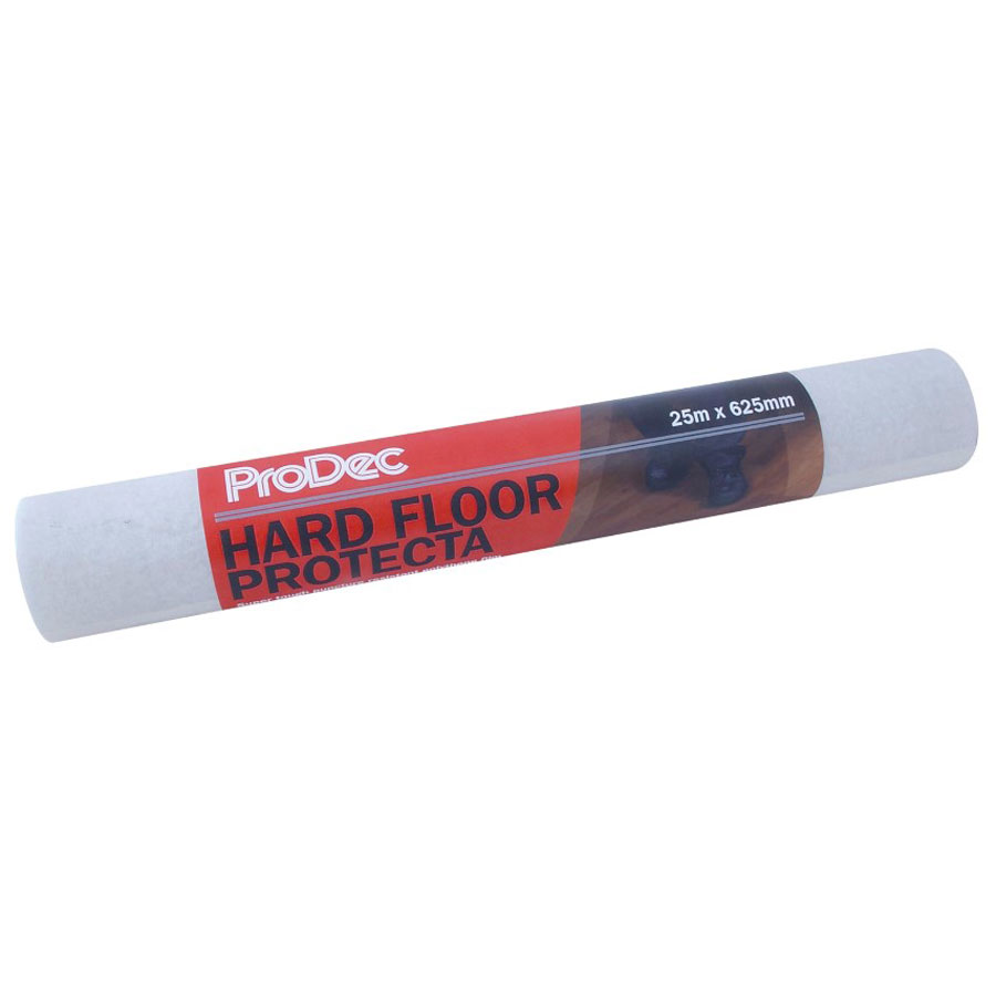 Prodec PRHSP25 625mm x 25m Self Adhesive Hard Floor Protector Film