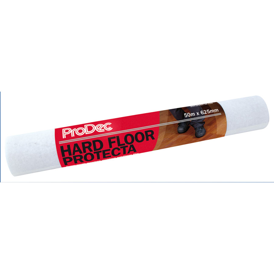 Prodec PRHSP50 625mm x 50m Self Adhesive Hard Floor Protector Film