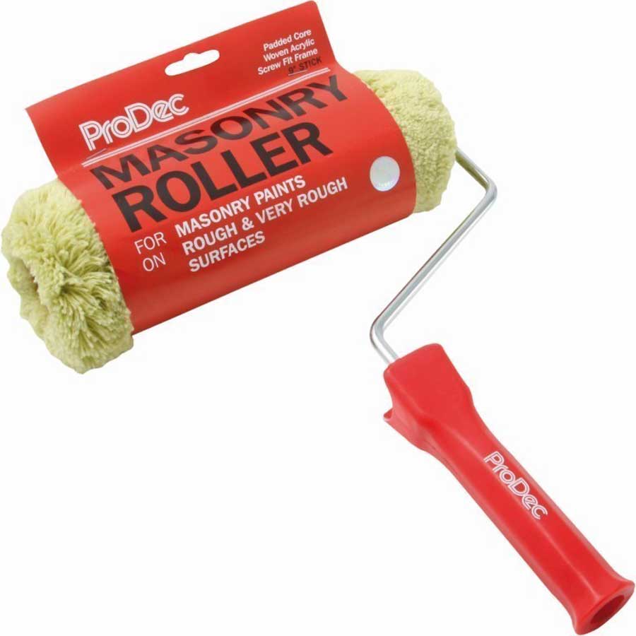 Prodec PRRF006 9" Masonry Roller and Frame Kit with Handle Hevey