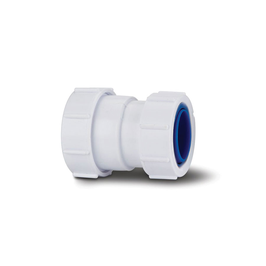 Polypipe PS38 Compression Waste Reducer White 40mm x 32mm