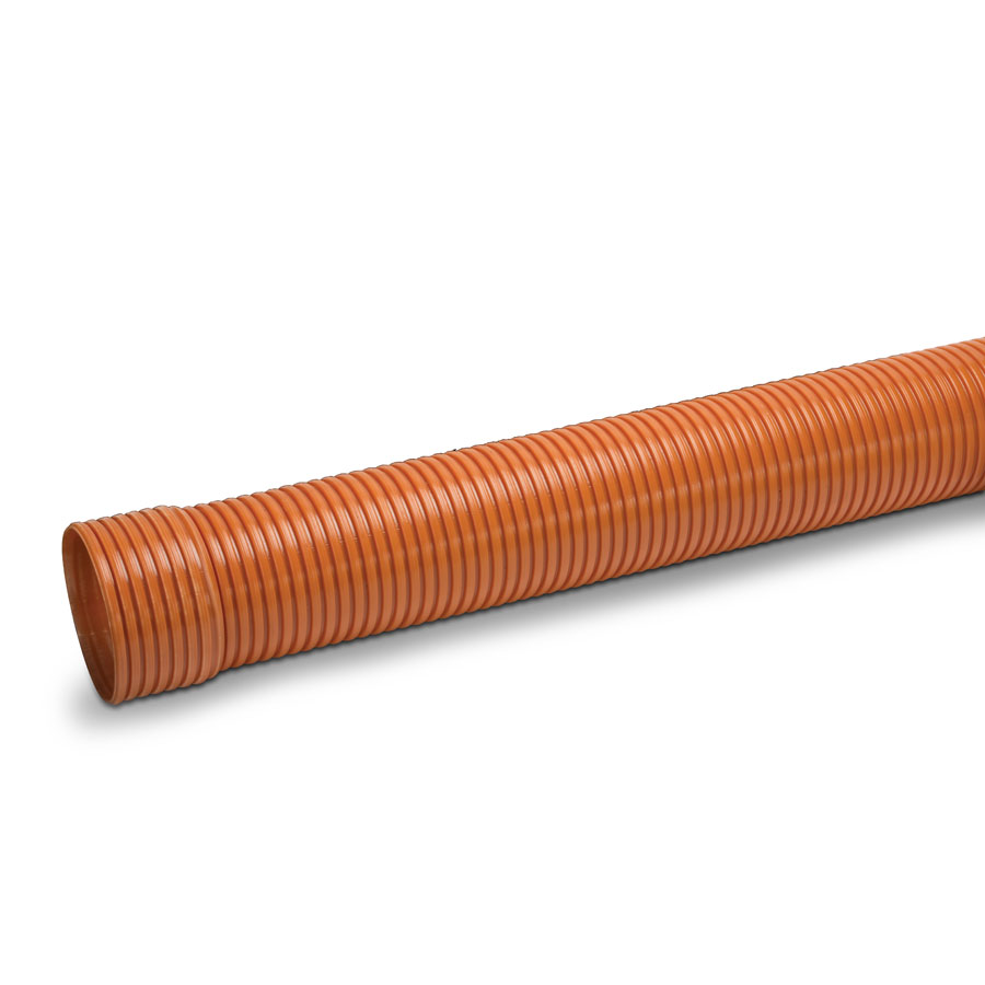 Polypipe Polysewer PS632 Single Socket Pipe 150mm x 3m