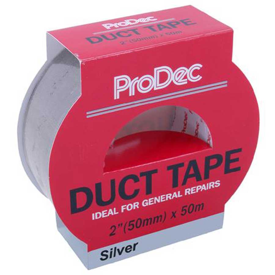 Prodec PTDT50 50mm x 50m Silver General Purpose Duct Tape