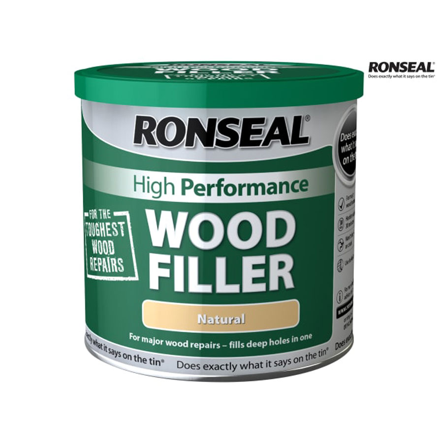 Ronseal Natural High Performance Wood Filler 550g