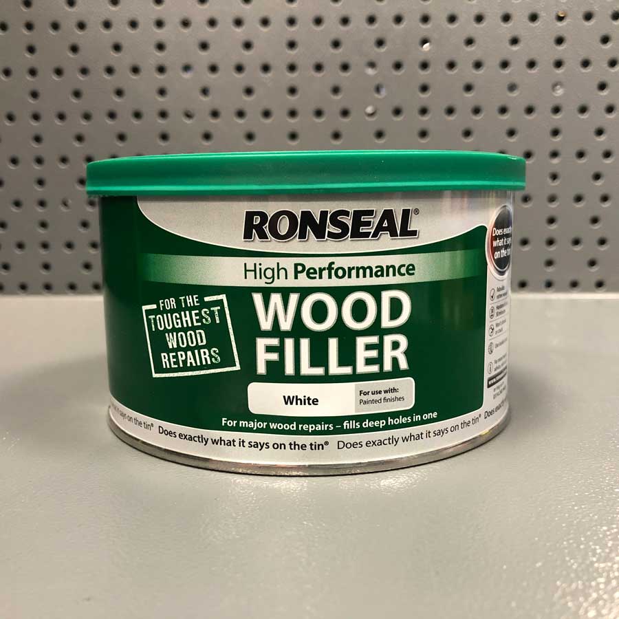 Ronseal White High Performance Wood Filler 275g