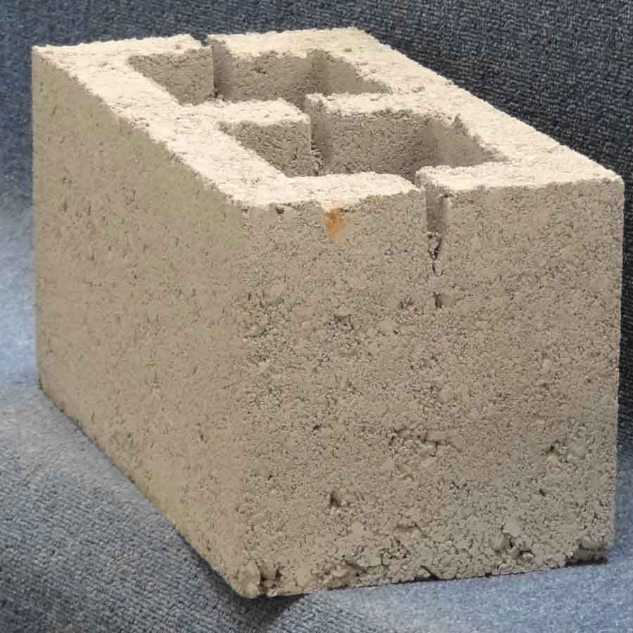 7.3N Concrete Hollow Standard Block 215mm