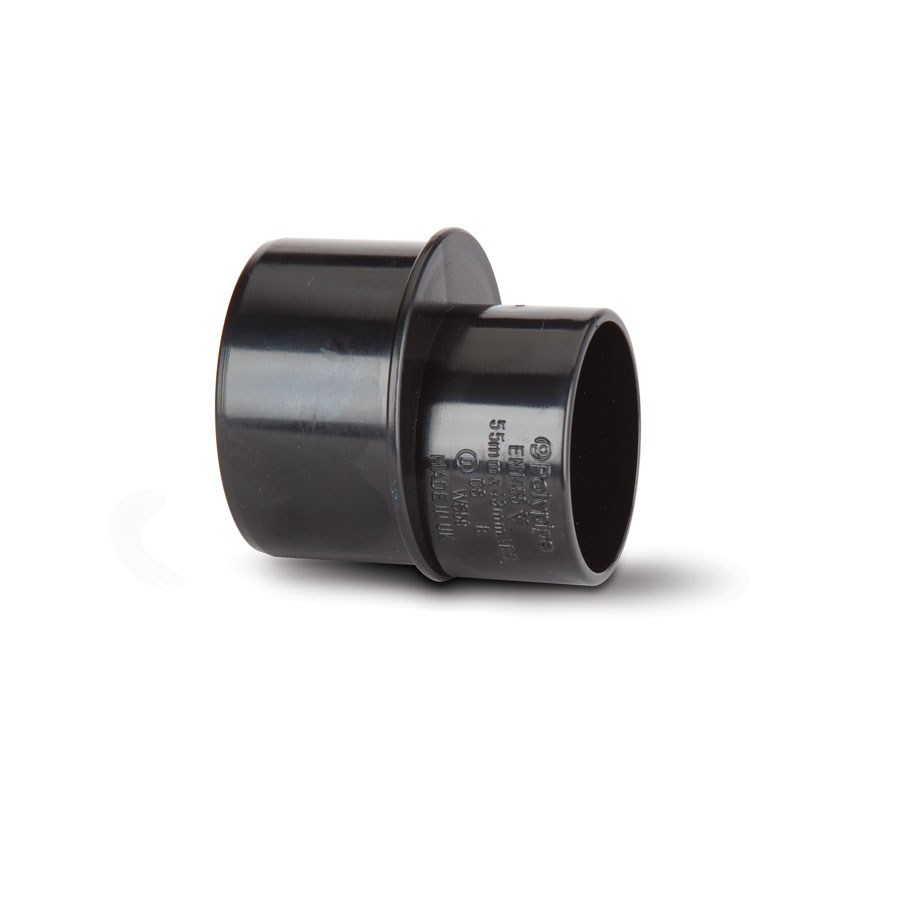 Polypipe WS202B Solvent Weld ABS Waste Reducer Black 50mm x 32mm